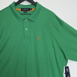 US Polo Assn Short Sleeve Classic Soft Touch Interlock Polo Shirt  2X